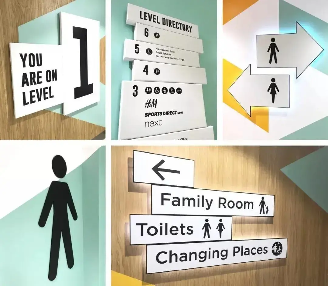 走心的購物中心設(shè)計，是怎樣將「導(dǎo)視系統(tǒng)」計劃使用到極致的？18